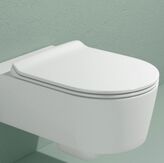 Sedile wc slim Flaminia Link LKCW09 (Finitura: Bianco - Disponibilità: A magazzino)