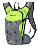 Zaino idrico con sacca idrica MTB FORCE Aron ACE plus 10 litri + 2 fluo