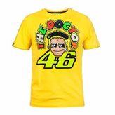 VR46 T-Shirt TheDoctor - Giallo (Taglia Maglia: XL)