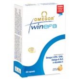 Omegor Twinefa New Integratore Alimentare 60 Capsule