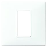Placca Vimar Plana 1 modulo colore bianco 14641.01