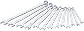 Set of combination wrenches extra long slim design outside 12-point with traction profile (13 pcs.) - Weight : 3115 g// Output : Outside 12-point traction profile// Technical Details : Outside 12-point traction profile   10 – 24   Number of tools: 13