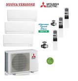 NUOVO Condizionatore Climatizzatore Mitsubishi tial Split 9+9+12 - MXZ-3F54VF + 2x MSZ-AY25VGKP +  MSZ-AY35VGKP plasma quad PLUS