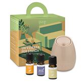 Purae Kit Un'Essenza Per Stanza Con Diffusore Ad Ultrasuoni Blossom Cottonflower + Oli Essenziali