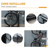 Cavalletto per Manutenzione Bicicletta in Metallo Regolabile