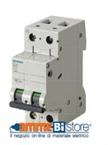 Interruttore Automatico Magnetotermico 2P 2 Moduli 16A 6kA  Siemens 5SL62167BB