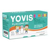 YOVIS Bambini Fragola - Integratore per l'equilibrio della flora intestinale - 10 flaconcini