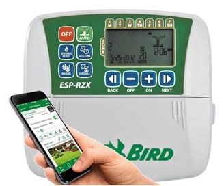 Programmatore centralina irrigazione Wi-Fi compatibile 8 stazioni Rain Bird serie RZXi - da interno