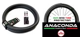 Kit antiforatura MTB mousse salsicciotto interno BARBIERI ANACONDA 26" - Taglia : XS