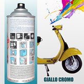 Bomboletta Vernice Spray acrilica 2K bicomponente per vespa 400ml - Giallo Cromo 933