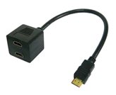 Cavo Video Splitter HDMI™ M a 2 x HDMI™ F