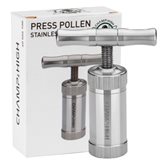 Champ Press Pollen Pressa Manuale per Tabacco in Acciaio Inossidabile con Impugnatura a T