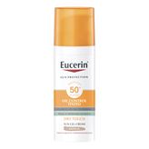 Eucerin Sun Gel-Creme Medium Oil Control Tinted Dry Touch Fp50+ Protezione Solare Molto Anta Pelle Acneica 50ml