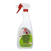 Detergente sgrassante igienizzante idroalcoolico D4 Hoover Professional - Cartone da 12 pezzi