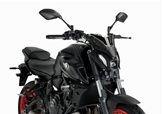 PUIG SPORT PLUS WINDSCHUTZSCHEIBE NEW GENERATION YAMAHA MT-07 2021-2023 SCHWARZ FARBE