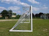 Porta calcio SINGOLA regolam. CERTIFICATA UNI EN 748 - Solo porte - porte con reti : Solo porta