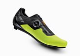 Scarpe per bici da corsa DMT KR4 Knit Boa Yellow - Colore : Giallo Fluo- Numero : 45