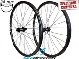 Ruote in carbonio MTB 29 HookLess Carbon+ Asym M33-26 CARBON-Ti SP