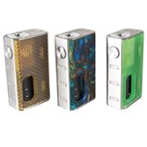 Kit Wismec Luxotic Batteria BF Squonk Bottom Feeder Box Mod - Big Battery - Colore  : Swirled Metallic Resin