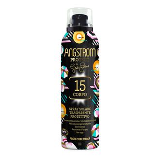 Angstrom Protect Spray Solare Trasparente Protettivo Spf15 Limited Edition 200ml