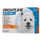 Frontline Spot On Antiparassitario Cani Taglia Piccola 2-10 kg 4 Pipette da 0,67 ml - Trattamento e prevenzione delle infestazioni da zecche pulci e pidocchi