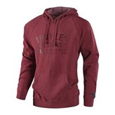 Troy Lee Designs Podium Hoodie - Crimson HTR - Taglia Felpa : M