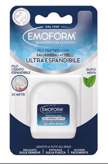 Emoform Ultra Espandibile Filo Interdentale Cerato 30mt