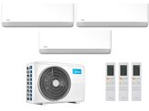 CLIMATIZZATORE TRIAL SPLIT MIDEA BREEZELESS E 9+9+9 BTU CLASSE A++/A+ R32 WI-FI M3OG-21HFN8-Q