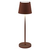 Lampada da Tavolo a batteria Century Lume Plus 2,2W 2700K Corten LMPC-023827