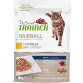 Trainer Gatto Natural Hairball Manzo Bustina 85 Gr