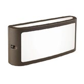 Applique da esterno Sovil SCREEN con LED 10W 4000K Marrone 99500/27