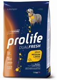 Prolife Dualfresh Adult Medium/Large Bufalo Agnello e Riso - 12 kg