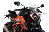 PUIG SPORT WINDSCHUTZSCHEIBE NEW GENERATION FÜR KTM 1290 SUPER DUKE R 2021/2023 TRANSPARENTE FARBE