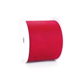 Bobina Tessuto Tulle Rosso cm12,5x100m