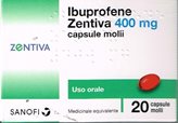 ZENTIVA ITALIA Srl ZeNTIVA Ibuprofene 400mg 20 Capsule Molli