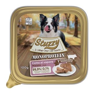 STUZZY MONOPROT DOG MAIALE100G