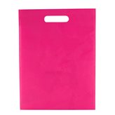 Shopper TNT Colorato manico fustellato Fucsia cm25x33