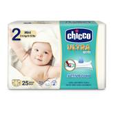 Chicco Pannolino Ultra Mini 3-6kg Taglia 2 25 Pezzi