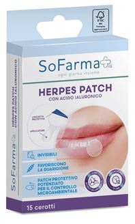 HERPES PATCH IALURONICO 15PZ SF+