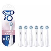 Oral-B iO Testine Di Ricambio Gentle Care Bianche 6 Pezzi