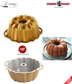 NordicWare Anniversary Bundt Pan , Stampo in Alluminio pressofuso , Made in Usa