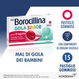 NEOBOROCILLINA GOLA JUNIOR 15 PASTIGLIE FRAGOLA