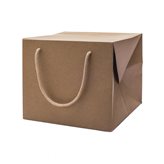 Bag Box Portapanettone Kraft Avana cm24,5+24,5x20/30