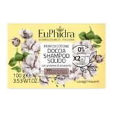 Euphidra Doccia Shampoo Solido Al Profumo Di Fiori Di Cotone 100g