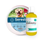 SERESTO CANI OLTRE 8 KG (70 cm) + KAILIMPIU (250 ml) - Collare e shampoo per cani