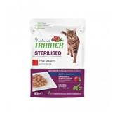 Trainer Gatto Natural Adulto Sterilizzato Manzo Bustina 85Gr