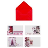 Bigliettino Natale Christmas Elegant cm11x7,5