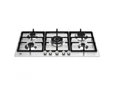 Piano Cottura - 90cm - A gas - 5 fuochi - Inox - Bruciatore Dual Wok - La Germania- P905CLAGX