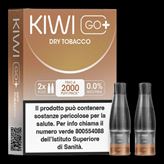 Dry Tobacco Kiwi GO+ Pod Precaricate Kiwi Vapor 2ml - 2 pezzi (Nicotina: 20 mg/ml - ml: 2)