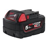 Batteria Litio Milwaukee M18 B5 18V 5AH - 4933451423